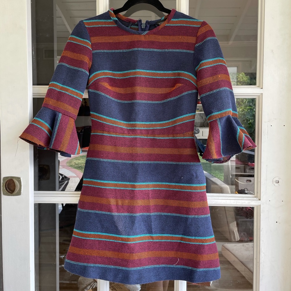 dress with cute flare detail on arms